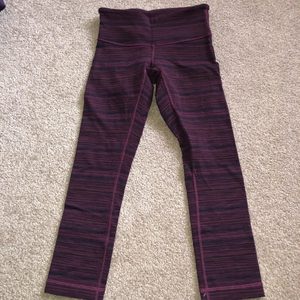 Lululemon cropped leggings